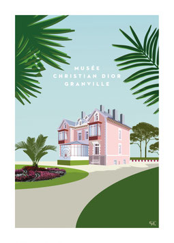 Poster Musée Dior, paysage de nos côtes - Instinct Project