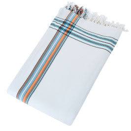 Serviette de plage en Kikoy / Seychelles