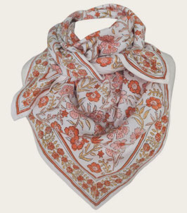 So Family - grand foulard Dehli brique