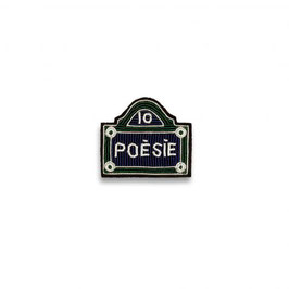 Broche Plaque de rue - Macon et Lesquoy