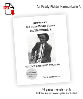 Play Fiddle Tunes on Harmonica (for Paddy-Richter in A) - Download