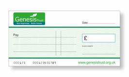 Genesis Trust Jumbo Cheque