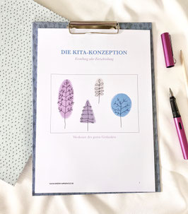 Kita-Konzeption Schreibtraining