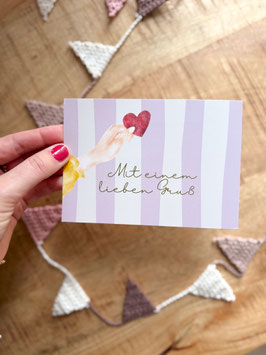 Mit einem lieben Groß