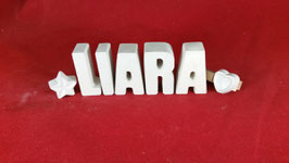 Steinguss Buchstaben 3D Deko Namen LILITH als Geschenk verpackt! Beton
