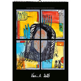 Kunst-Wand-Kalender 2025