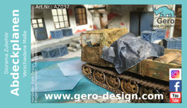 Gero "Universal Abdeckplanen / Universal tarpaulins " 10 Stück