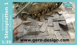 Gero “Stone Slabs” 34x17x3 - 1/35