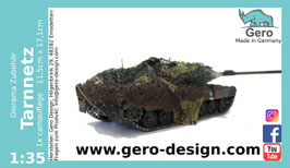 GERO “NATO Camouflage Net – Flecktarn camouflage” 1/35