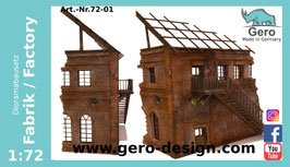GERO DESIGN Fabrik / Factory – 1:72
