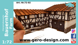 GERO DESIGN Bauernhof / Farmhouse – 1:72