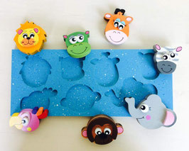 Puzzle animaux de la jungle