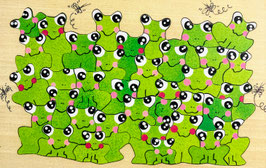 Petit puzzle grenouille