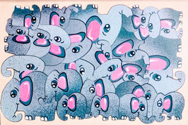 Petit puzzle éléphants