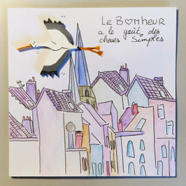 LE BONHEUR ET LA CIGOGNE
