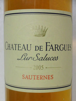 2005 Château de Fargues Sauternes AOC