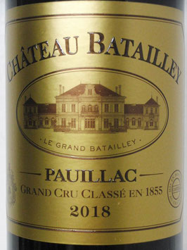 2018 Château Batailley Pauillac Grand Cru Classé