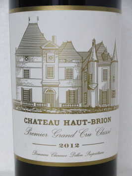 2012 Château Haut-Brion Pessac Léognan Premier Grand Cru Classé