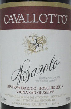 2013 Barolo Riserva Vigna San Giuseppe Bricco Boschis Cavallotto DOCG
