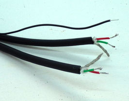 Aurealis RCA to Barewire Tonearm Cable