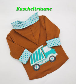 Sweatjacke LKW Fahrzeug 86/92