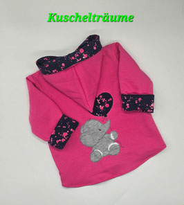 Sweatjacke ELEFANT mit Ballon 74/80
