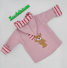 Walklodenjacke TEDDY mit Ballon 74/80