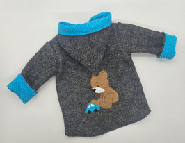 Walklodenjacke TEDDY mit Auto 74/80