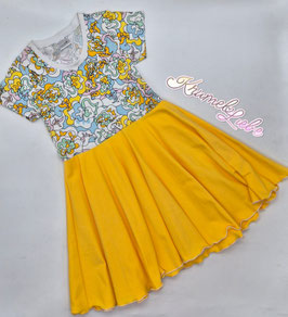 Drehkleid BLUMENMUSTER Retro