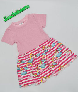 Sommerkleid EINHORN mit Regenbogen