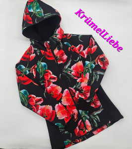 Softshelljacke MOHNBLUME