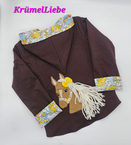 Sweatjacke  PFERD mit Mähne 122/128