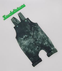 Latzhose BATIK GRÜN 56 bis 98