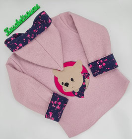 Walklodenjacke FRENCH BULLDOG Button 122/128