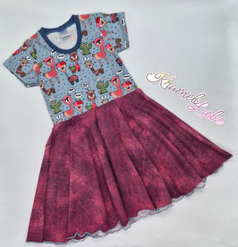 Drehkleid lustige LAMAS