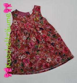 Blumenkleid KAMINROT