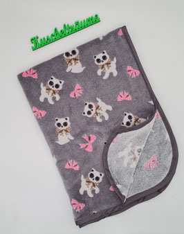große Kuscheldecke KATZE