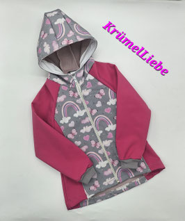 Softshelljacke REGENBOGEN 98/104