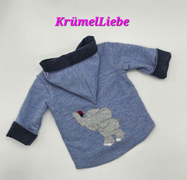 Sweatjacke ELEFANT 74/80