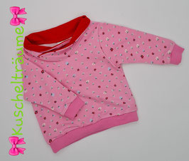 Pullover rosa STREUBLUMEN
