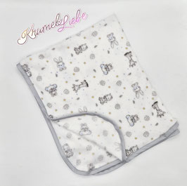 kleine Kuscheldecke TIERE
