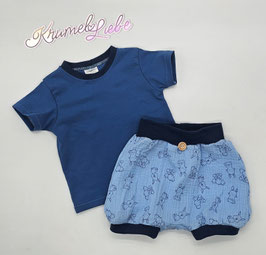 Musselin Set Tiere (Shirt und Hose)