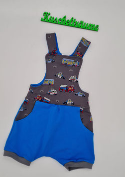 kurze Latzhose FEUERWEHR 86 / 92