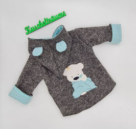 Walklodenjacke TEDDY mit Decke 74/80