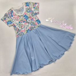 Drehkleid BLUMENMUSTER Retro