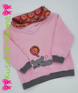 Pullover rosa MAUS am Ballon 80