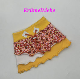 Zwiebelröckchen HERZEN Retromuster