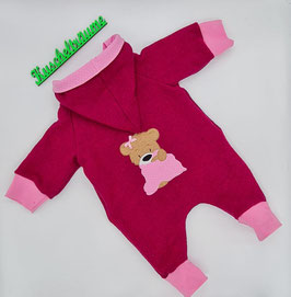 Walklodenoverall TEDDY mit Decke 62/68