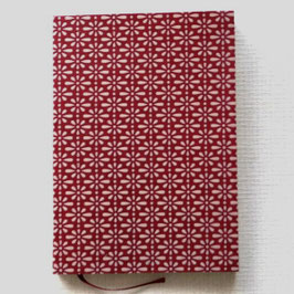 Carnet papier japonais laqué rouge brique