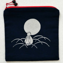 Trousse 2 motifs lapins n°1
